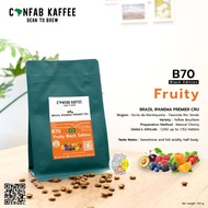 เมล็ดกาแฟคั่ว Ipanema Premier CRU  BLACK - B70 Fruity | ขนาดบรรจุ 1000 กรัม