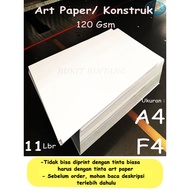 Art Paper 120 Gsm Construction/ A4 Size, 11 sheets