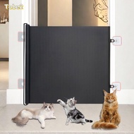 TOBE2 Auto Retractable Pet Gate, Breathable Reinforced Mesh Dog Gate,  No-Drill Mounting Anti-Escape