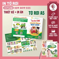 1000 a5 Flyers. Design + Printing on Demand. Modern, High-Class Design