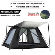 Outdoor Tent 6-8 Persons Auto Tent Camping Tent Family Tent Waterproof Automatic Double-Layer