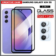 2 INC PACKAGE 1 Tempered Glass SAMSUNG GALAXY A54 5G Screen Protector - SAMSUNG A54 5G