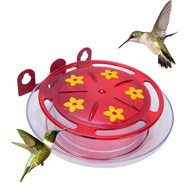 Ffggg Window Hummingbird Feeder  5 Feeding Ports Bird for Outdoors
