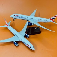 Boeing 787 Airlines "BRITISH AIRWAYS" High Quality Alloy Powder Coated Beautiful Gloss Scale (1:400)