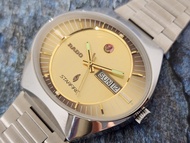 นาฬิกา Rado starfire automatic สภาพสวย หน้าปัดสีทอง