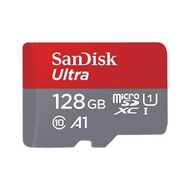 SANDISK  Ultra microSD 128G U1 A1記憶卡(公司貨)(讀140MB/s)