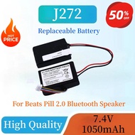 High Quality New 7.4V 1050mAh Replaceable Li-ion Battery J272 ICP092941SH For Beats Pill 2.0 Bluetoo