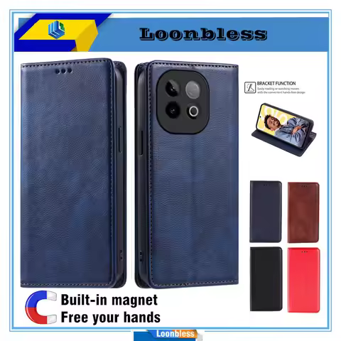 Phone Holster For Vivo iQOO Z10 Turbo Pro Case Etui iQOO Z10 Turbo Cover Wallet Flip Leather iQOO Ca