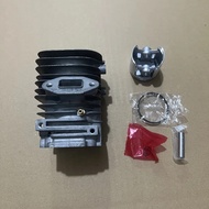 Kit Cincin Omboh Silinder 39mm Sesuai dengan Echo CS-355T CS355T Shindaiwa 358Ts 35.8Cc 2 Lejang P02