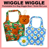[WIGGLE WIGGLE] Pocketable Eco Bag Wiggle Bear / Smile We Love