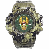 Can custom outdor army logo TNI AD sport Watch