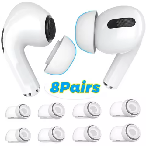 Soft Silicone Ear Tips for Airpods Pro 1/2 Protective Earbuds Cover Ear-pads for Apple AirPods Pro E