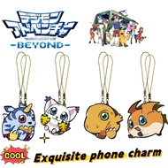 Digimon Adventure Agumon Greymon Angewomon Cartoon Cute Keychain Couple High-Value Acrylic Decoratio