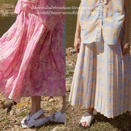 [จัดส่ง 12 กพ] Endless Holiday Pleatful Skirt