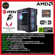 Gaming PC Desktop AMD Ryzen 5 7500F/32GB/16GB/512GB SSD/1TB SSD/RTX5060TI 16GB/600W/WIFI