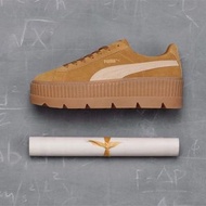 🔥降 近全新 PUMA FENTY CLEATED CREEPER X RIHANNA  蕾哈娜 厚底 增高 鬆糕鞋 棕色