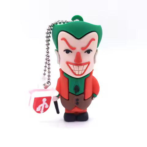 Usb Flash Drive Pendrive 4GB 8GB 16GB 32GB 64GB 128GB Cartoons Memory Usb Stick Joker Clown Pen Driv