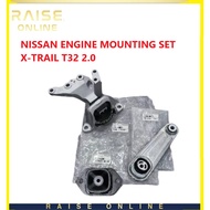 100% ORIGINAL  NISSAN ENGINE MOUNTING SET X-TRAIL T32 2.0