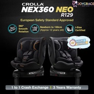 SHIP IN 48HRS!! Crolla NEX360 R129 NEO (Newborn to 150cm)