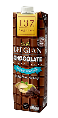 137 Degrees Pistachio Milk Double Chocolate 1000ml นมพิสตาชิโอ นมช็อคโกแล็ต นม นมกล่อง นมยูเอชที