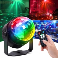 MAOYE LED Stage Disco Light, RGB Remote Control Laser Show Lamp, Party Lights Colorful Lights Mini C