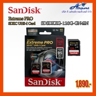 เมมโมรี่การ์ด SanDisk Extreme Pro SDXC UHS-I 128GB 95MB/s V30 U3 (SDSDXXG-128G-GN4IN)