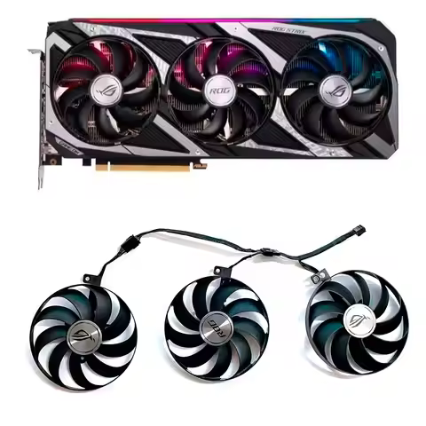 For ASUS ROG Strix GeForce RTX 3050 3060 Graphics Card Fan 88mm T129215BU CF9010U12D RTX 3050 3060 G