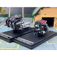 Ready Stock MH 1: 18 Mitsubishi 4G63T GTA Model Alfa Romeo V6 Static Independent Engine Model