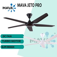 MAVA FAN SUPERIOR JETO SLIM PRO DC Motor  54 Inches 6 Speed R/F Remote Control 5 Blades Ceiling Fan 
