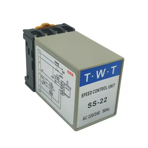 SS-22 AC 220V/240V 50Hz 0-100 RPM Motor Speed Control Switch + 20K Ohm Potentiometer