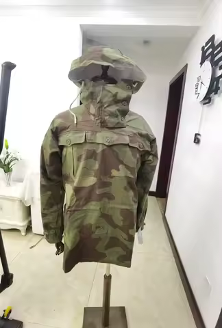 Reproduction Cosplay GERMAN ITALIAN CAMO REVERSIBLE MOUNTAIN ANORAK SMOCK COAT Work Wear Uniform