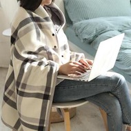 日本無印秋冬多功能發熱蓋毯毛毯子披肩針織外銷進口現貨