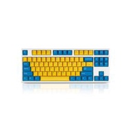韓國Leopold FC750R BT 藍黃版白殼  藍芽/有線 雙模 機械式鍵盤-英文