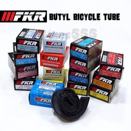 Bicycle FKR Butyl Tire Tube AV 16" 20" 24" 26" 27" FV 40mm 60mm Long Bike Schrader Valve Tyre Tubes Tiub Tayar Basikal