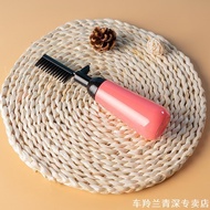 Hairdressing Baked Oil Dyeing Bottle with Combing Teeth Hairdressing Hair Dyeing Bottle with Scale D