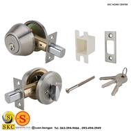 เดทล๊อค ประตู กุญแจเสริมความปลอดภัย DEADLOCK DEADBOLT Hafele  489.10.501, 489.10.500 , 489.10.502 , 