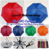 Nagoya Plain 3-Fold Umbrella in Color + Cover 3-Fold/ with Color Combination Promotional 3-Fold Umbr