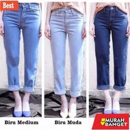 HITAM Newest women's JEANS TR - PLAIN BOYFRIEND / BOYFRIEND SNOW 27-40 / BOYFRIEND JEANS / black BOY