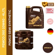 PEMCO 260 10W40 - 4L/7L SEMI SYNTHETIC
