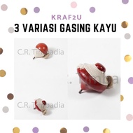Gasing Traditional Kayu / Spinning Top / Gasing Kayu / Traditional Games for Kids