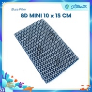 8D Mini Filter Cotton Size 10x15 cm 8D Honeycomb Foam Filter 8 Layers