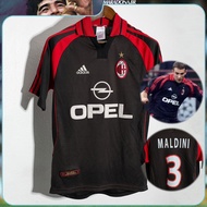 S-XXL      2000-2001 Retro Jersey AC Milan Third Jersey Personalization Name Number C2TN