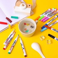 (Next Day Delivery) 12 Colors Magical Water Painting Pen Doodle Whiteboard Marker Pens with Ceramic 