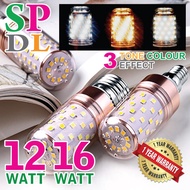 12w 16w Led Corn Stick Bulb E14 E27 3 Tone Color