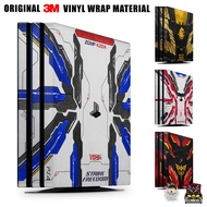 3M Gundam PS4 Slim Pro Phat Mecha Skin Vinyl Wrap Techbeast ( MESSAGE YOUR CONSOLE MODEL )
