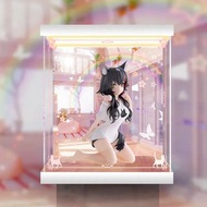 [AOWOBOX] BANPRESTO Hololive IF Relax time 大神澪 手辦高透主題展示盒 展示箱 display box 亞加力 模型盒 亞加力展示盒 燈