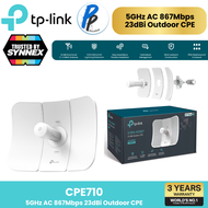 TP-link CPE710 5 GHz Access Point Outdoor CPE Wireless AC867 23dBi ⚡️ตัวรับ-ส่งสัญญาณภายนอกระยะทางไก