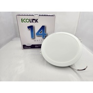 ECOLINK 14W COOL WHITE LED DOWNLIGHT ECOLINK 14W COOL WHITE CEILING LIGHT/