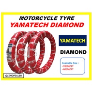 MOTORCYCLE TUBELESS TYRE / TYRE YAMATECH DIAMOND / TAYAR YAMATECH DIAMOND / TUBELESS TYRE DIAMOND