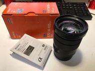 sony 18-105mm F4 G鏡99新 不議價